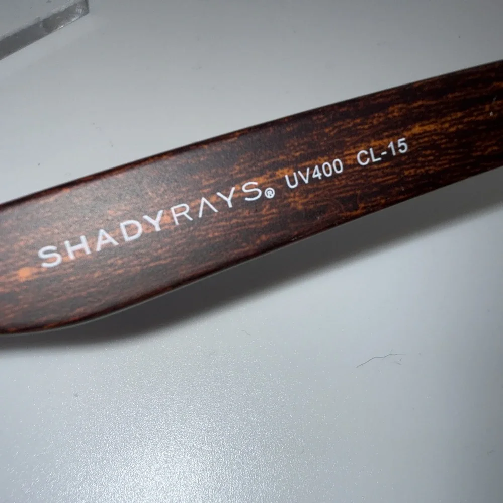 2 New pairs Shady Rays CL-15 Classic Timber - Sunglasses Polarized UV400 Protect